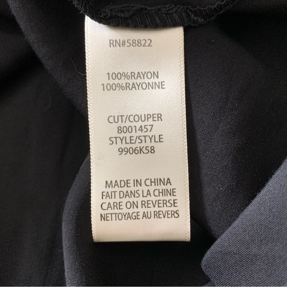 MAX STUDIO Tiered Sleeveless Maxi Dress in Black SIZE LARGE, NWT - Picture 12 of 12